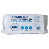 Влажные полотенца, XXL, 60 шт, универсальные