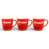 Кружка чайная керам 220мл Имя Женское 8043-14