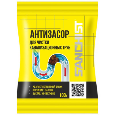 Антизасор Sanchis, 100 гр. для прочистки труб