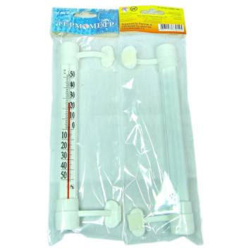 Термометр оконный 'Липучка' Т-5 (стеклянный), в пакете-1