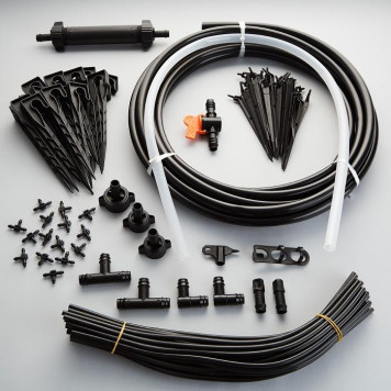 Набор для капельного полива 6м на 4 грядки 'Зеленый луг' ЗЛ-КП6