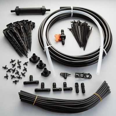 Набор для капельного полива 6м на 4 грядки 'Зеленый луг' ЗЛ-КП6