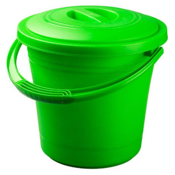 Ведро 'Бриз' 10л с крышкой