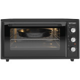 Мини-печь OPTIMA MO-48BL (48л, эмал.внутр.поверх., лампа, таймер, черн., 1600Вт)