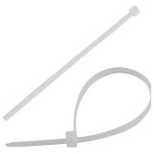 007576 Стяжки кабельные Park 100х2.5мм, белый