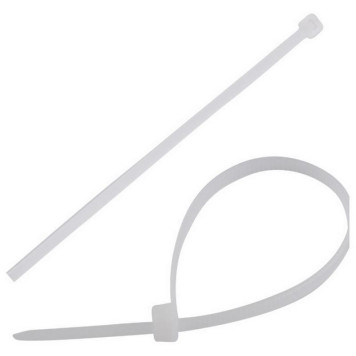 007576 Стяжки кабельные Park 100х2.5мм, белый