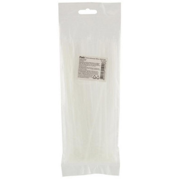 007578 Стяжки кабельные Park 200х2.5мм, белый-1