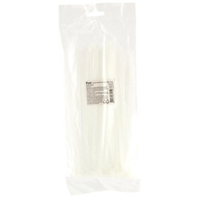 007581 Стяжки кабельные Park 200х3.6мм, белый-2