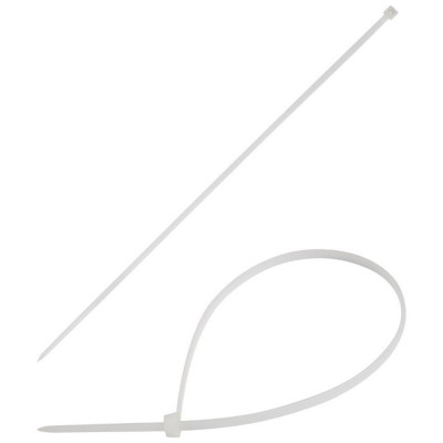 007585 Стяжки кабельные Park 350х4.8мм, белый