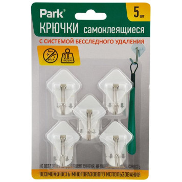 008084 Крючки самоклеящиеся, 5 шт-1