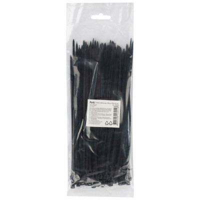 008602 Стяжки кабельные Park 200х3.6мм, черный-1