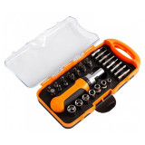 008607 Набор инструментов, 31 предмет (головки, биты, отвертка)