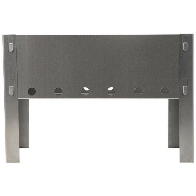 009380 Мангал ECOS сборно-разборный 350х240х240мм, 0, 35-0.40мм с 4 шампурами-2