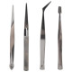100259 Набор пинцетов, 4шт