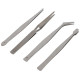 100259 Набор пинцетов, 4шт