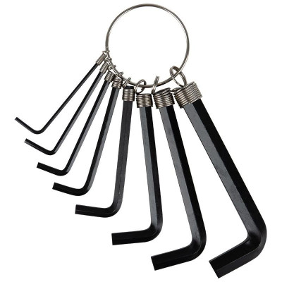 100696 Набор ключей шестигранных на кольце 8шт