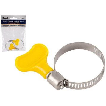 101194 Хомут-бабочка Park 20-32мм, нержавеющая сталь
