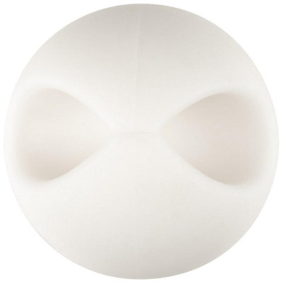 103393 Держатели для 1 провода на клейкой основе 6шт белый-3