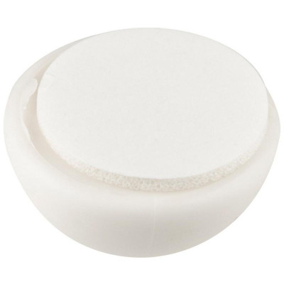 103393 Держатели для 1 провода на клейкой основе 6шт белый-4