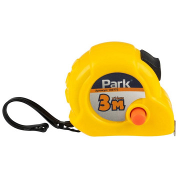 103772 Рулетка Park с фиксатором пластиковый корпус, 3м х 16мм-1