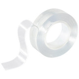 103910 Нано-скотч двусторонний клейкий многоразовый, прозрачный, 3м