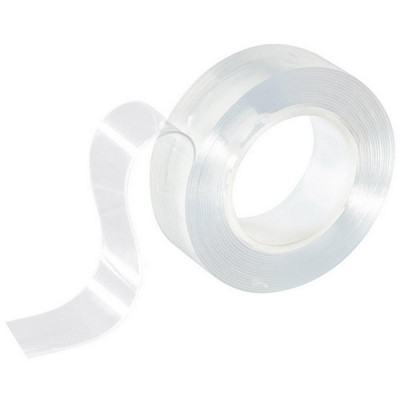 103910 Нано-скотч двусторонний клейкий многоразовый, прозрачный, 3м