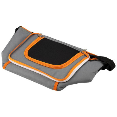 104569 Термосумка PC2207, 12л, 26x20x24см, цвет: серо-оранжевый-4