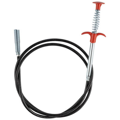 105033 Трос сантехнический с зажимом для прочистки труб и удаления засоров 160см Park-1