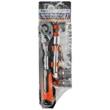 105062 Ключ-трещотка 1/2 + торцевые головки Park-3