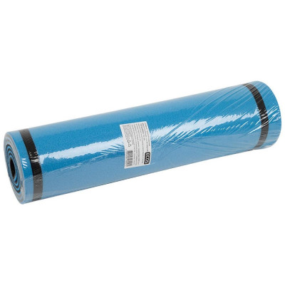 105258 Коврик туристический двухслойный 1800х600х10мм (сине-серый)-2