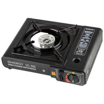 105311 Плита газовая портативная ENERGY GS-300 (кейс, 2 типа подключения)-2