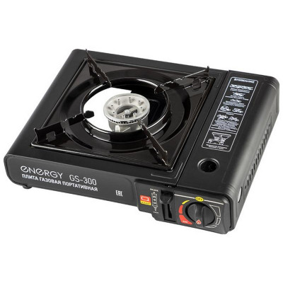 105311 Плита газовая портативная ENERGY GS-300 (кейс, 2 типа подключения)-2