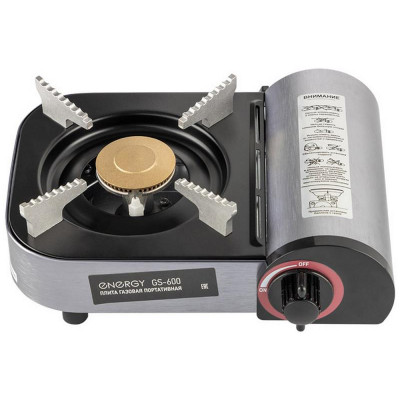 105314 Плита газовая портативная ENERGY GS-600-1