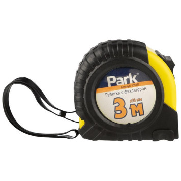 105972 Рулетка Park с фиксатором ПВХ корпус, 3мх16мм-2