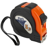 105973 Рулетка Park с фиксатором прорезиненный корпус, 5м х 19мм