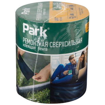 106798 Лента клейкая сверхсильная Park черная (1.5м)-2