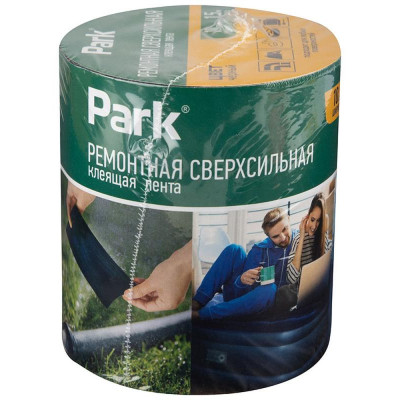 106798 Лента клейкая сверхсильная Park черная (1.5м)-2