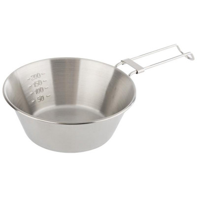 106946 Миска складная походная ECOS Camp-S17 из нерж.стали