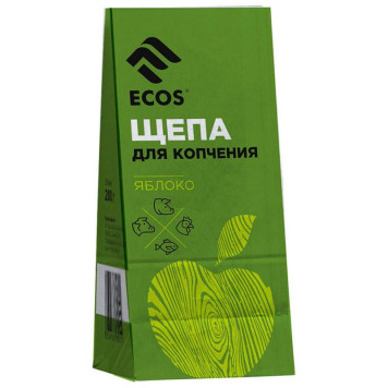 107329 Щепа для копчения Ecos ЯБЛОНЯ 200гр-1