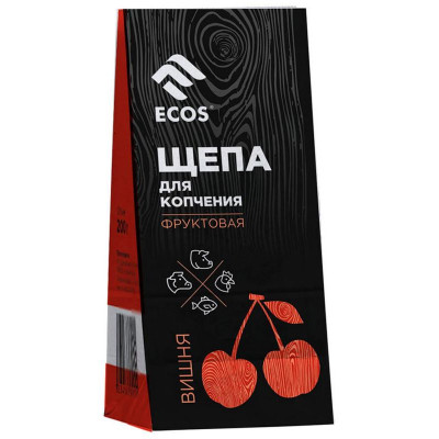 107331 Щепа для копчения Ecos ВИШНЯ 200гр