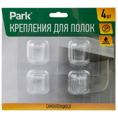 108030 Самоклеящиеся крепления для полок Park (4шт)-3