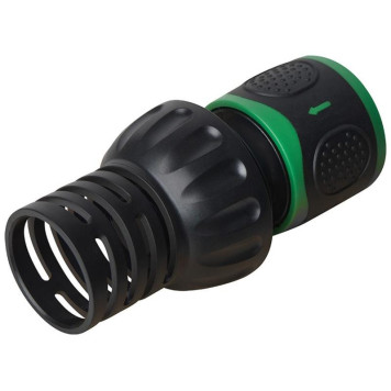 109078 Соединитель 3/4' с поддержой шланга и аквастопом