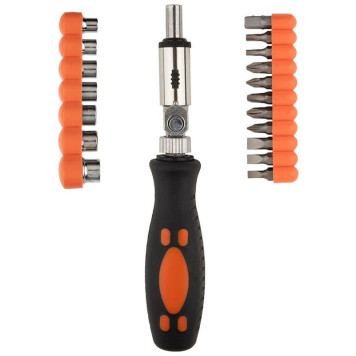 109098 Отвертка реверсивная с шарниром Park, 19 предметов