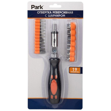 109098 Отвертка реверсивная с шарниром Park, 19 предметов-2