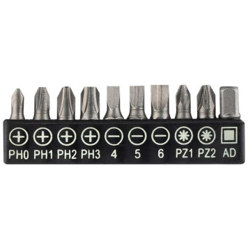 109102 Отвертка с набором бит Park, 11 предметов-1