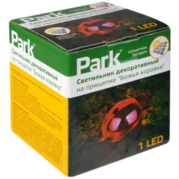 109157 Светильник декоративный на прищепке Park 'Божья коровка'-4