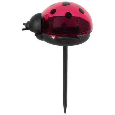 109245 Фонарь садовый на солнечной батарее 'Божья коровка'
