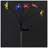 109248 Фонарь садовый на солнечной батарее 'Бабочки'