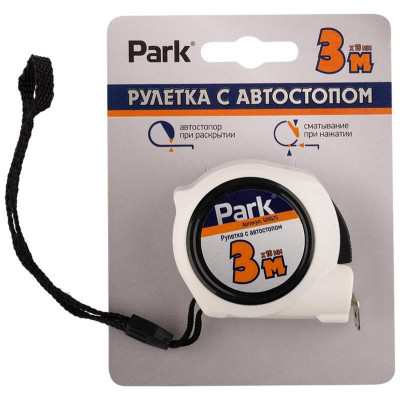 109625 Рулетка Park с автостопом 3мx16мм-2