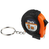 109628 Рулетка-брелок Park 1м с прорезиненным корпусом